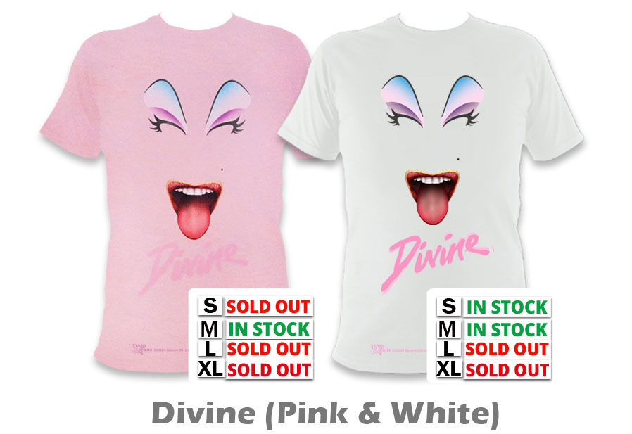 Divine Pink & White T-Shirts £26.99